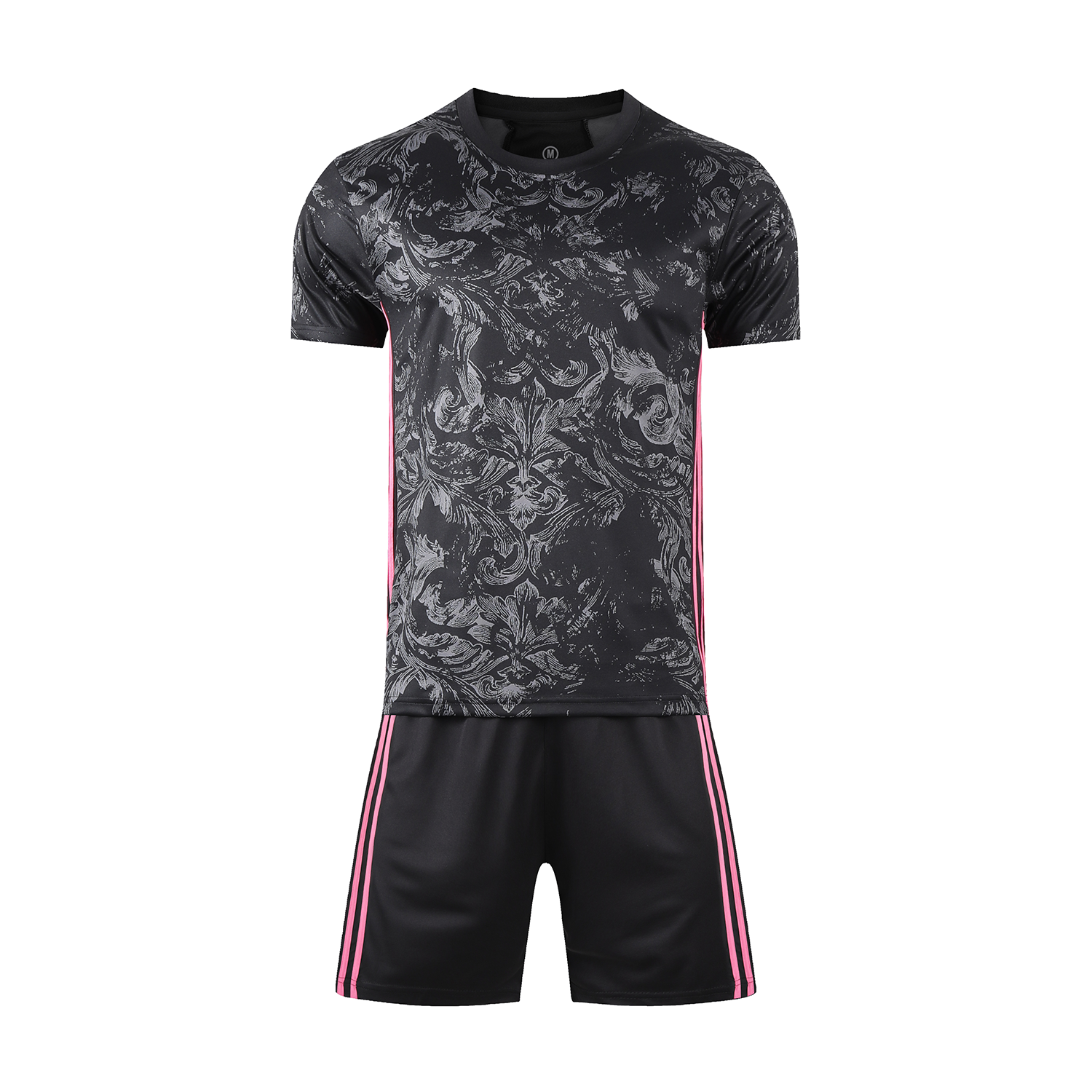 Los Galacticos Black SS Soccer Uniform Kit