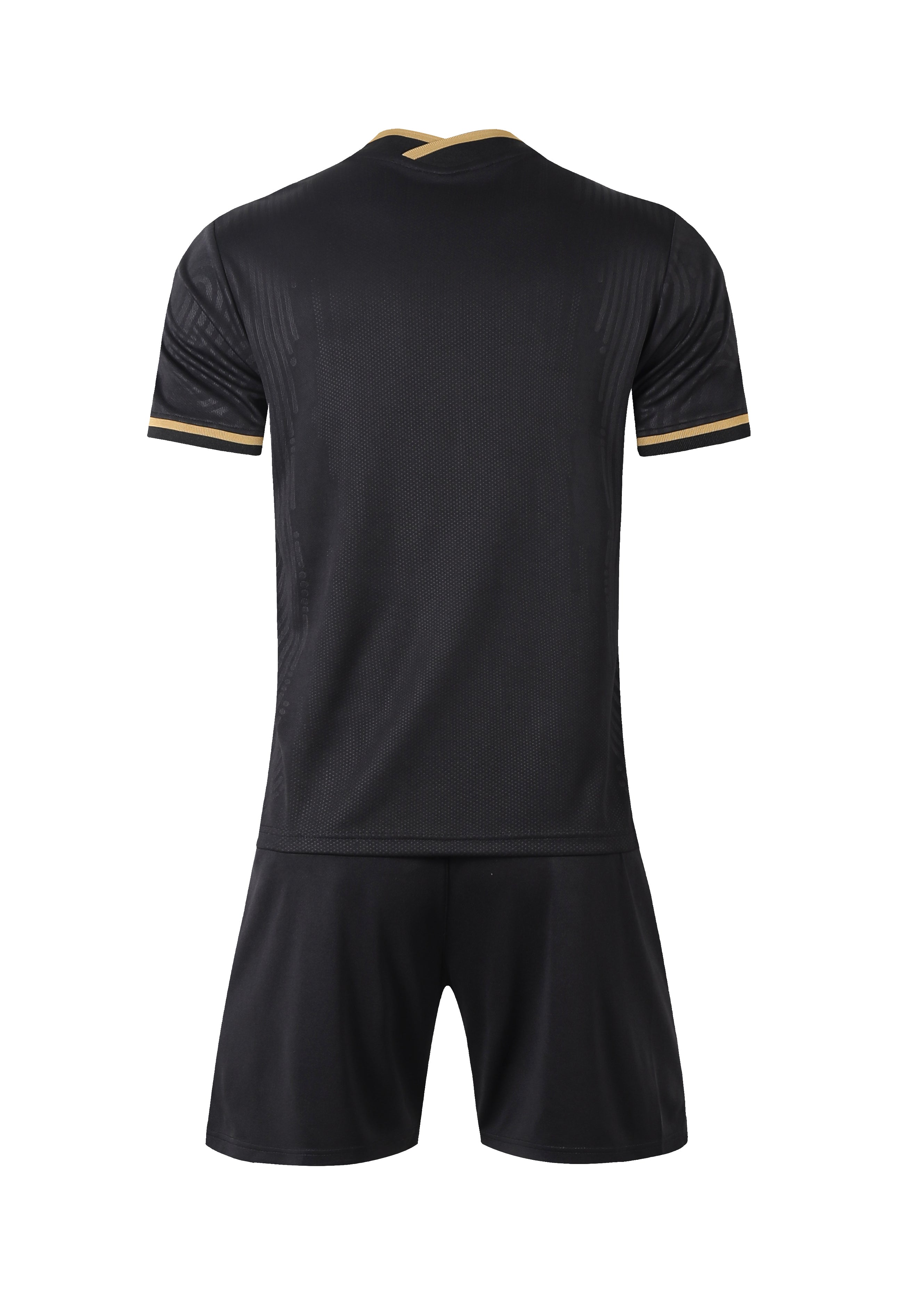 El Catalan Black Youth SS Soccer Uniform Kit