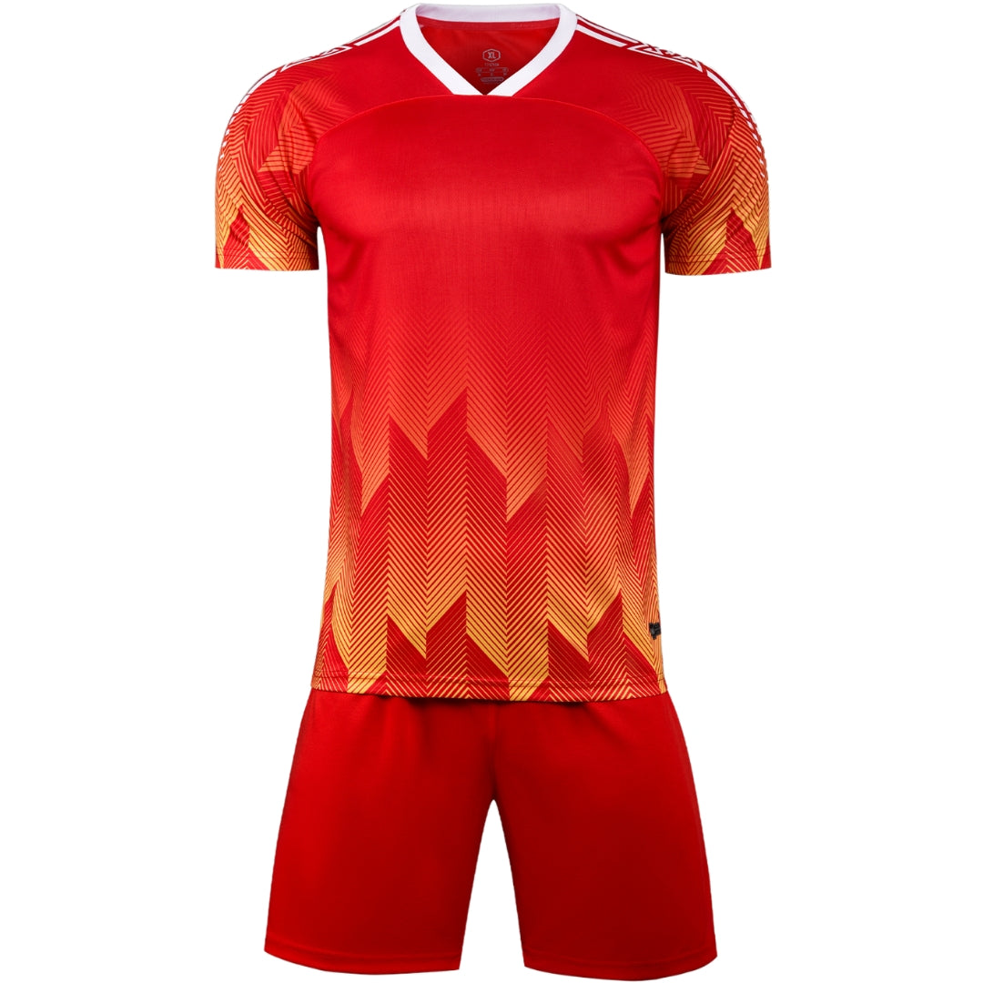 Flames SS Youth Soccer Jerseys Kit