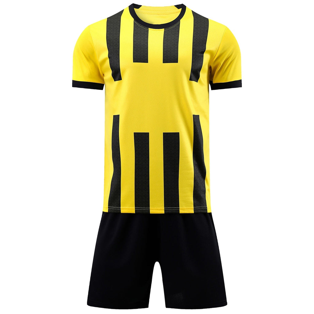 Rhine Yellow SS Youth Soccer Uniform Kit