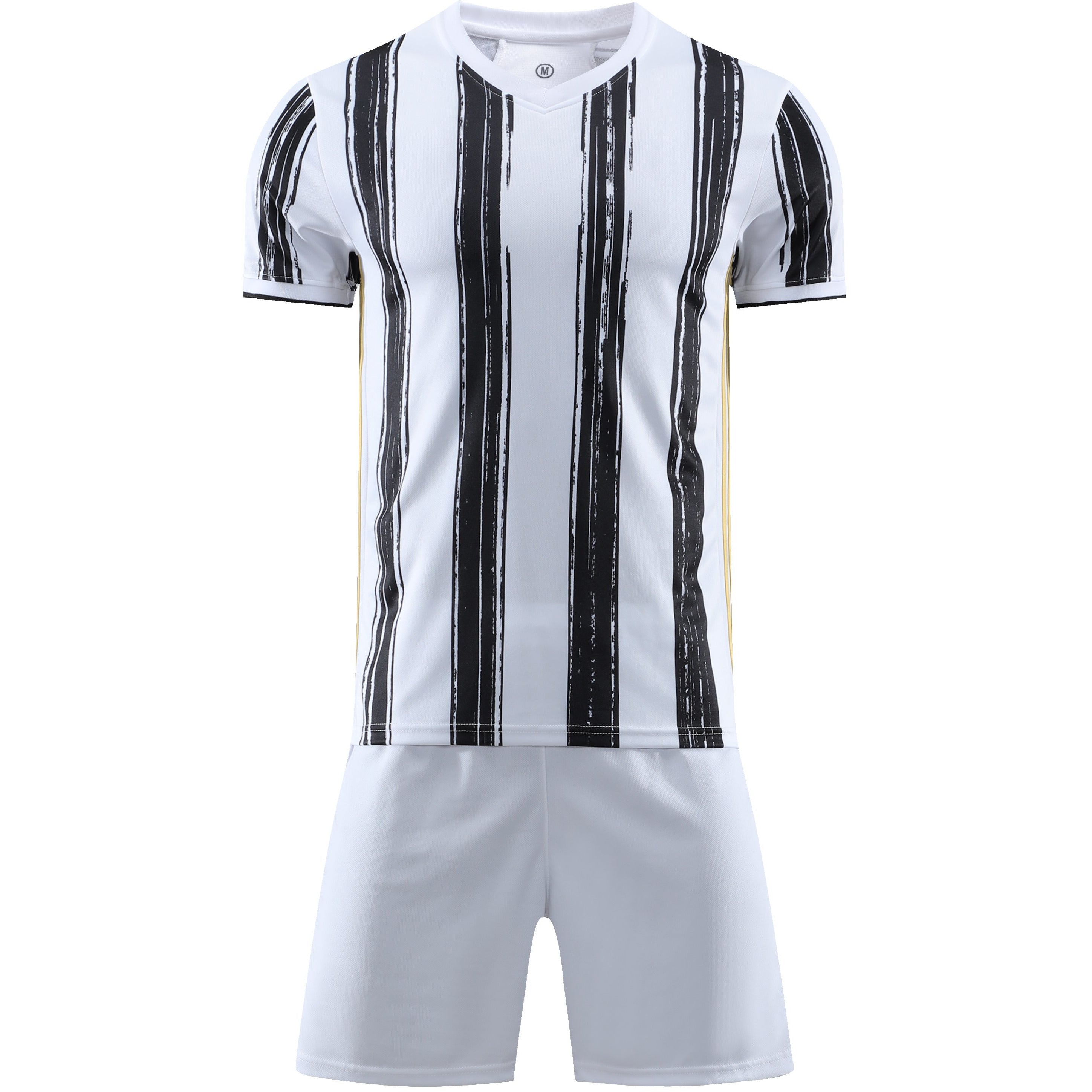 Juve White SS Youth Soccer Uniform Kit
