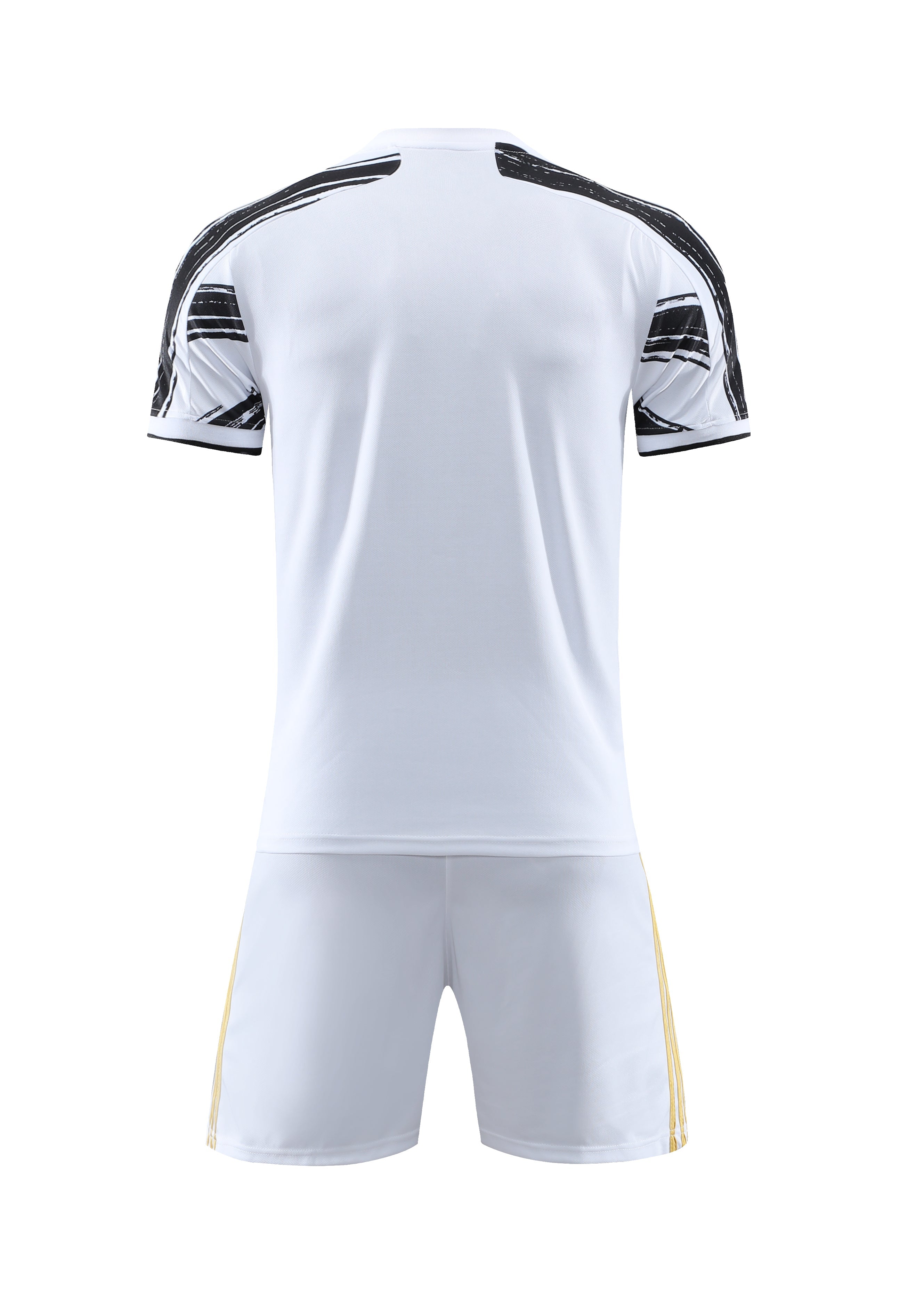 Juve White SS Youth Soccer Uniform Kit