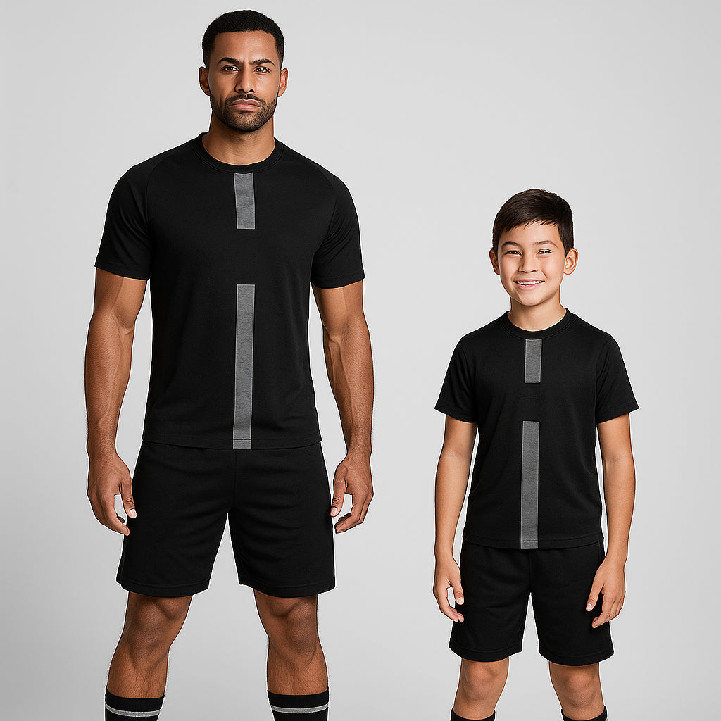 Pari Black SB Soccer Uniform Kit