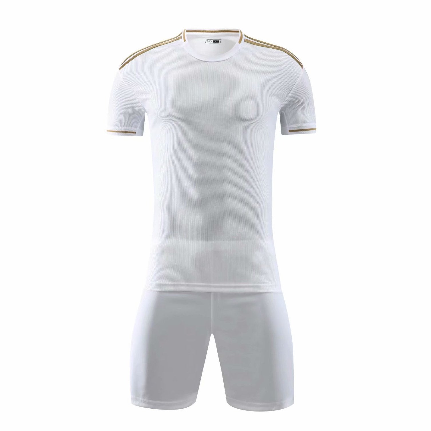 Galactico White Youth SS Soccer Jerseys Kit