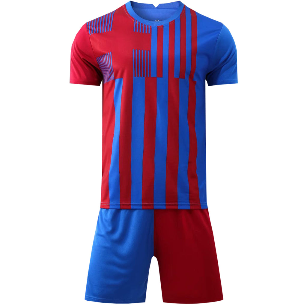 El Catalan Blue Youth SS Soccer Uniform Kit